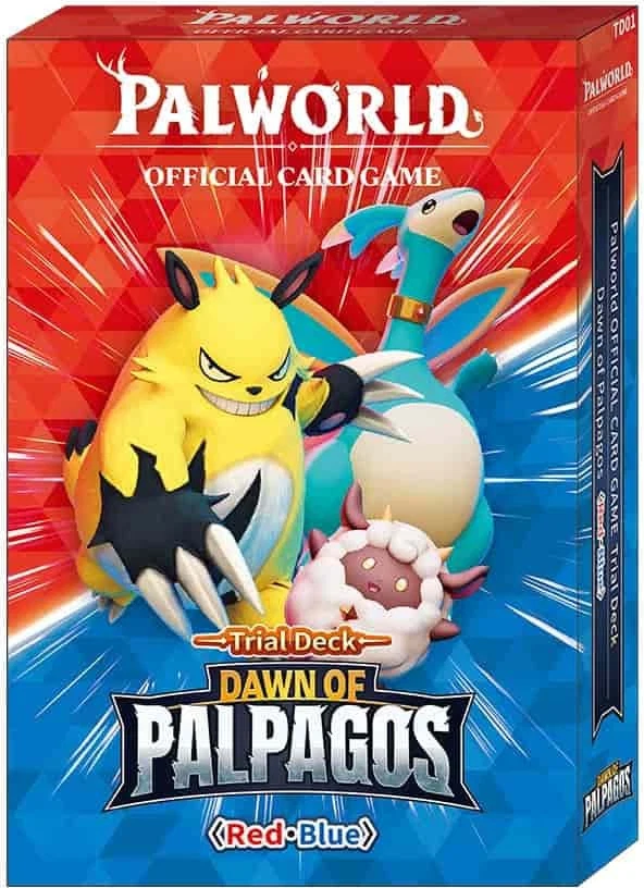 Palworld OFFICIAL CARD GAME Trial Deck Red・Blue box