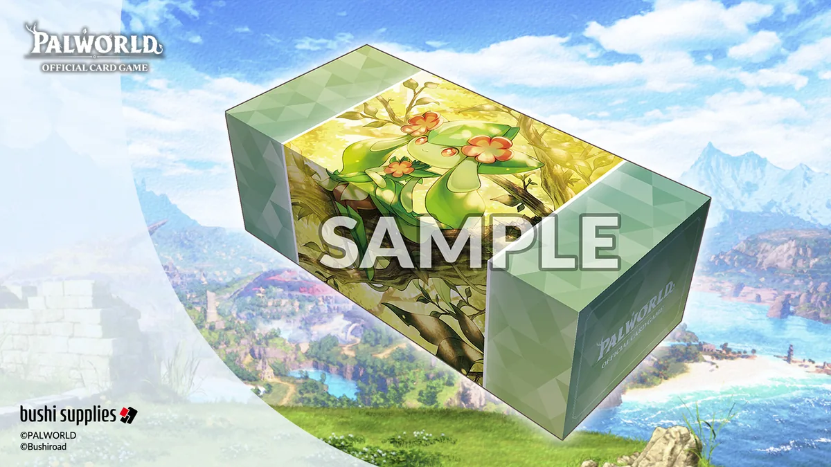 Palworld OFFICIAL CARD GAME storage box for card and deck storage