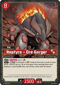 Reptyro EBP01-005 R Palworld card