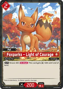 Foxparks EBP01-006 U Palworld card