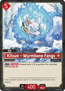 Kitsun EBP01-007 U Palworld card