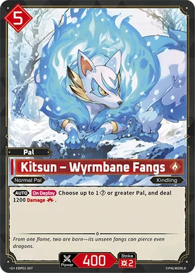 Kitsun EBP01-007 U Palworld card