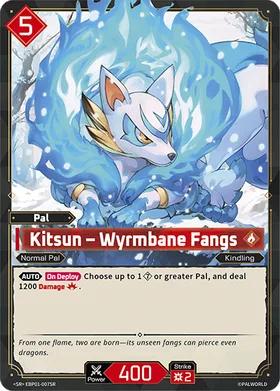Kitsun EBP01-007SR SR Palworld card