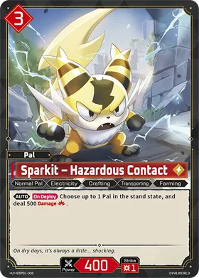 Sparkit EBP01-008 U Palworld card