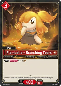 Flambelle EBP01-012 C Palworld card