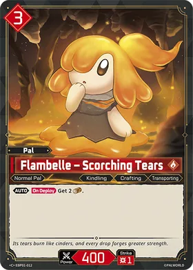 Flambelle EBP01-012 C Palworld card