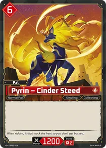 Pyrin Palworld Official Card Game card EBP01-013
