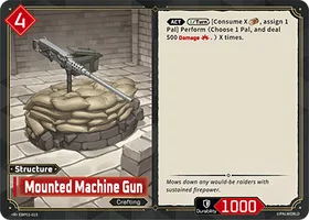 Mounted Machine Gun EBP01-015 R Palworld card