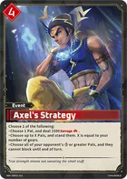 Palworld TCG card EBP01-023 — Axel's Strategy