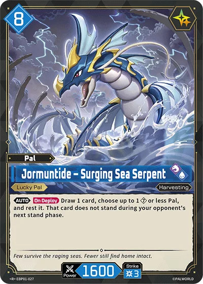 Jormuntide Palworld TCG card EBP01-027