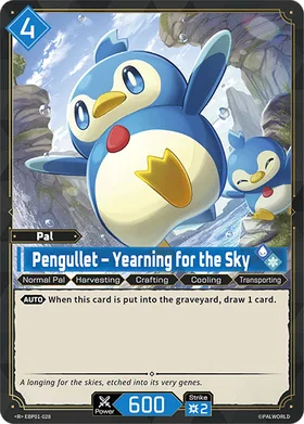 Pengullet Palworld TCG card EBP01-028 (R)