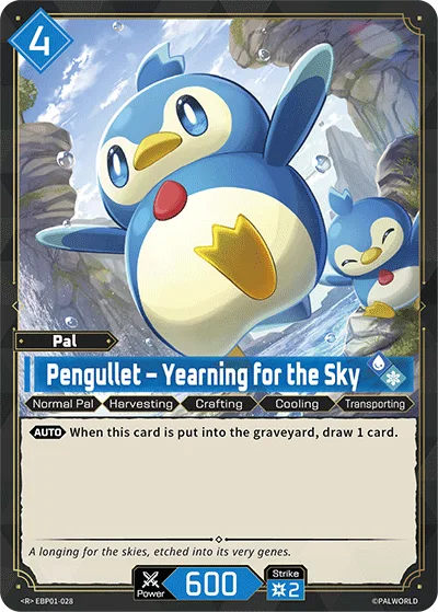 Pengullet Palworld TCG card EBP01-028