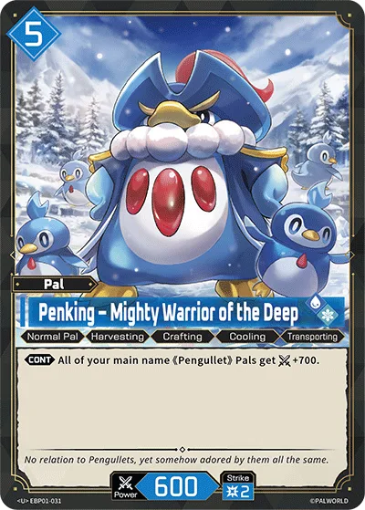 Penking Palworld TCG card EBP01-031