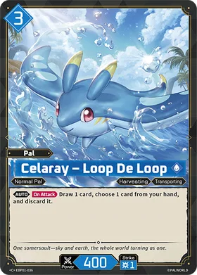 Celaray Palworld TCG card EBP01-036 (C)