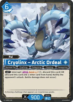 Cryolinx Palworld TCG card EBP01-038 (C)