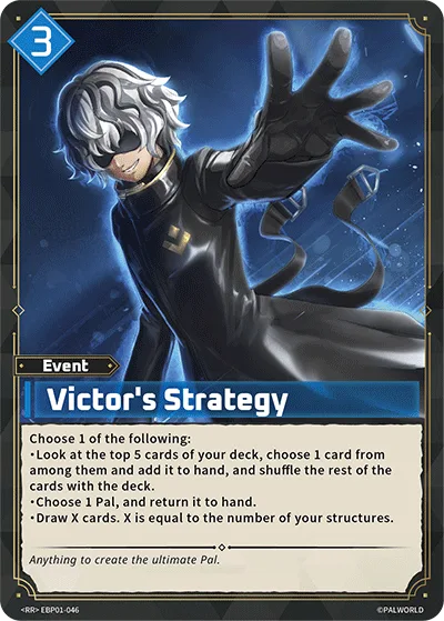 Victor's Strategy Palworld TCG card EBP01-046