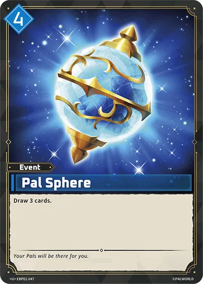Pal Sphere Palworld TCG card EBP01-047