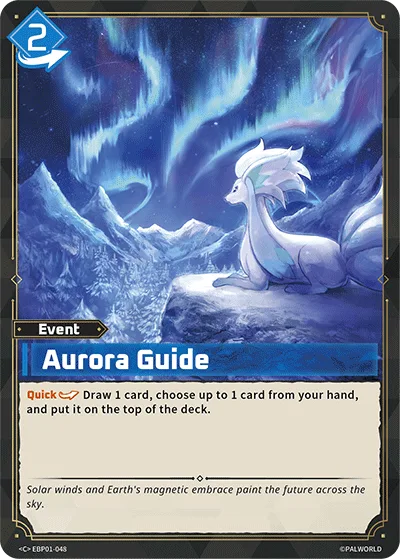 Aurora Guide Palworld TCG card EBP01-048