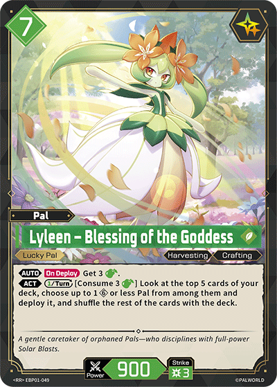 Lyleen Palworld TCG card EBP01-049