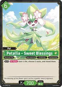 Petallia Palworld Official Card Game card EBP01-051