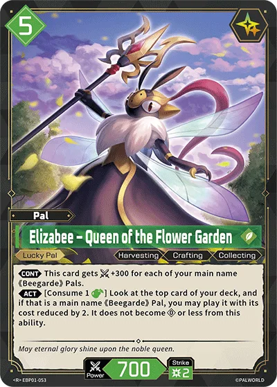 Elizabee Palworld TCG card EBP01-053