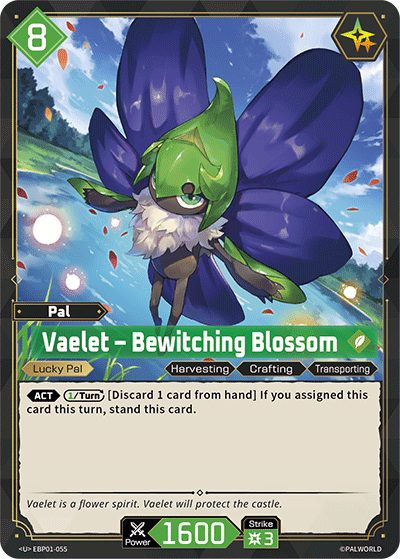Vaelet Palworld TCG card EBP01-055