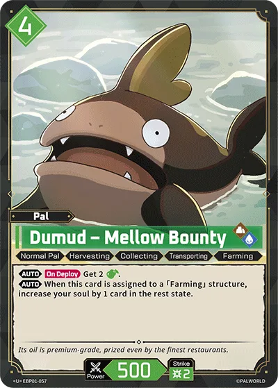Dumud Palworld TCG card EBP01-057