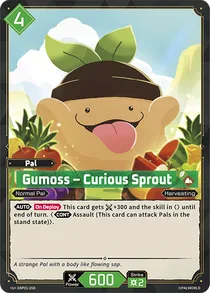 Gumoss Palworld Official Card Game card EBP01-058