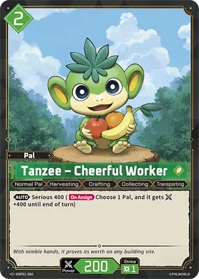 Tanzee Palworld TCG card EBP01-060 (C)