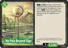 Palworld TCG card EBP01-067 — No Pals Beyond Sign
