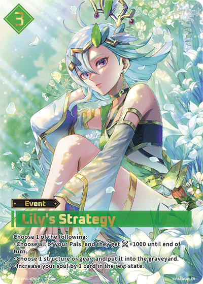 Lily's Strategy EBP01-070SP Palworld card