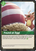 Palworld TCG card EBP01-071 — Found an Egg!