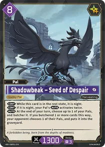 Shadowbeak Palworld Official Card Game card EBP01-074