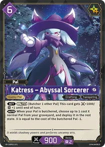 Katress Palworld Official Card Game card EBP01-075