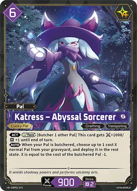 Katress Palworld TCG card EBP01-075 (R)