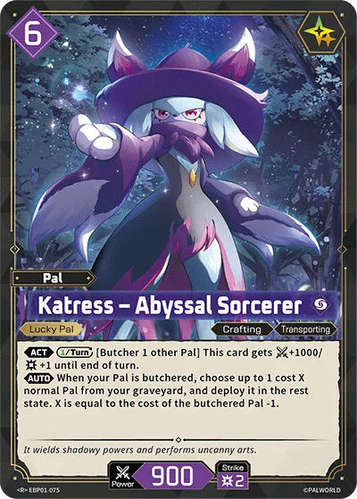 Katress Palworld TCG card EBP01-075