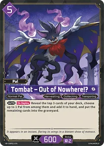 Tombat Palworld Official Card Game card EBP01-076