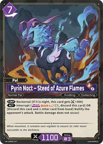 Pyrin Noct Palworld Official Card Game card EBP01-077