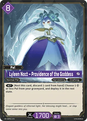 Lyleen Noct Palworld TCG card EBP01-078 (R)
