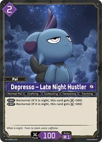 Depresso Palworld Official Card Game card EBP01-079