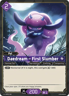 Daedream Palworld TCG card EBP01-080 (C)