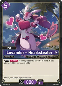 Lovander Palworld Official Card Game card EBP01-081
