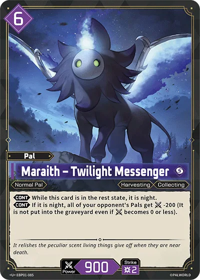 Maraith Palworld TCG card EBP01-085
