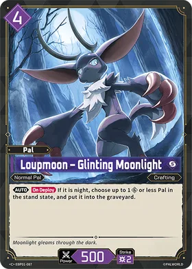 Loupmoon Palworld TCG card EBP01-087 (C)
