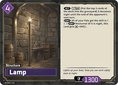 Lamp Palworld TCG card EBP01-088