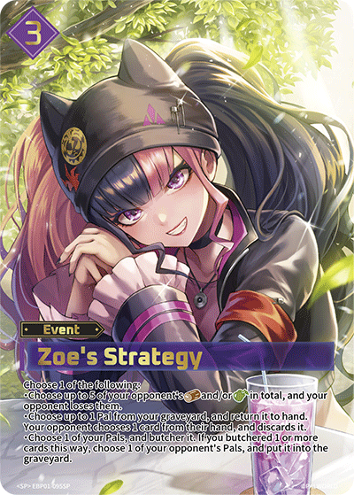 Zoe's Strategy Palworld TCG card EBP01-095SP