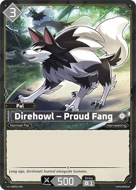 Direhowl Palworld TCG card EBP01-099 (C)