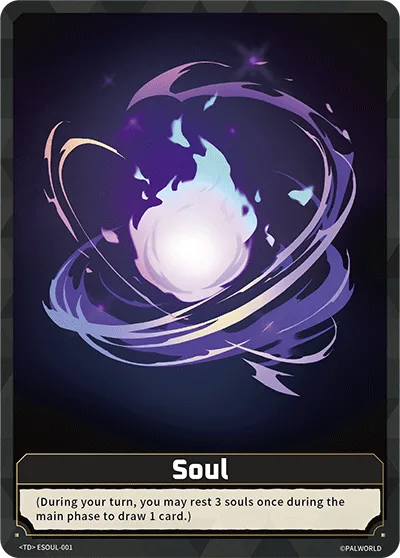 Soul ESOUL-001 official Palworld card game promo card