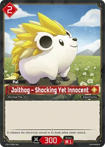 Jolthog Palworld TCG card ETD01-002 (TD)