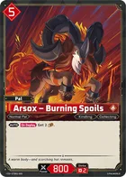 Palworld TCG card ETD01-005 — Arsox